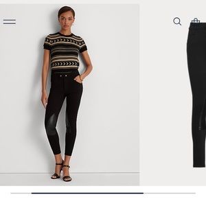 Polo Ralph Lauren Jodhpur riding pant-Black-8